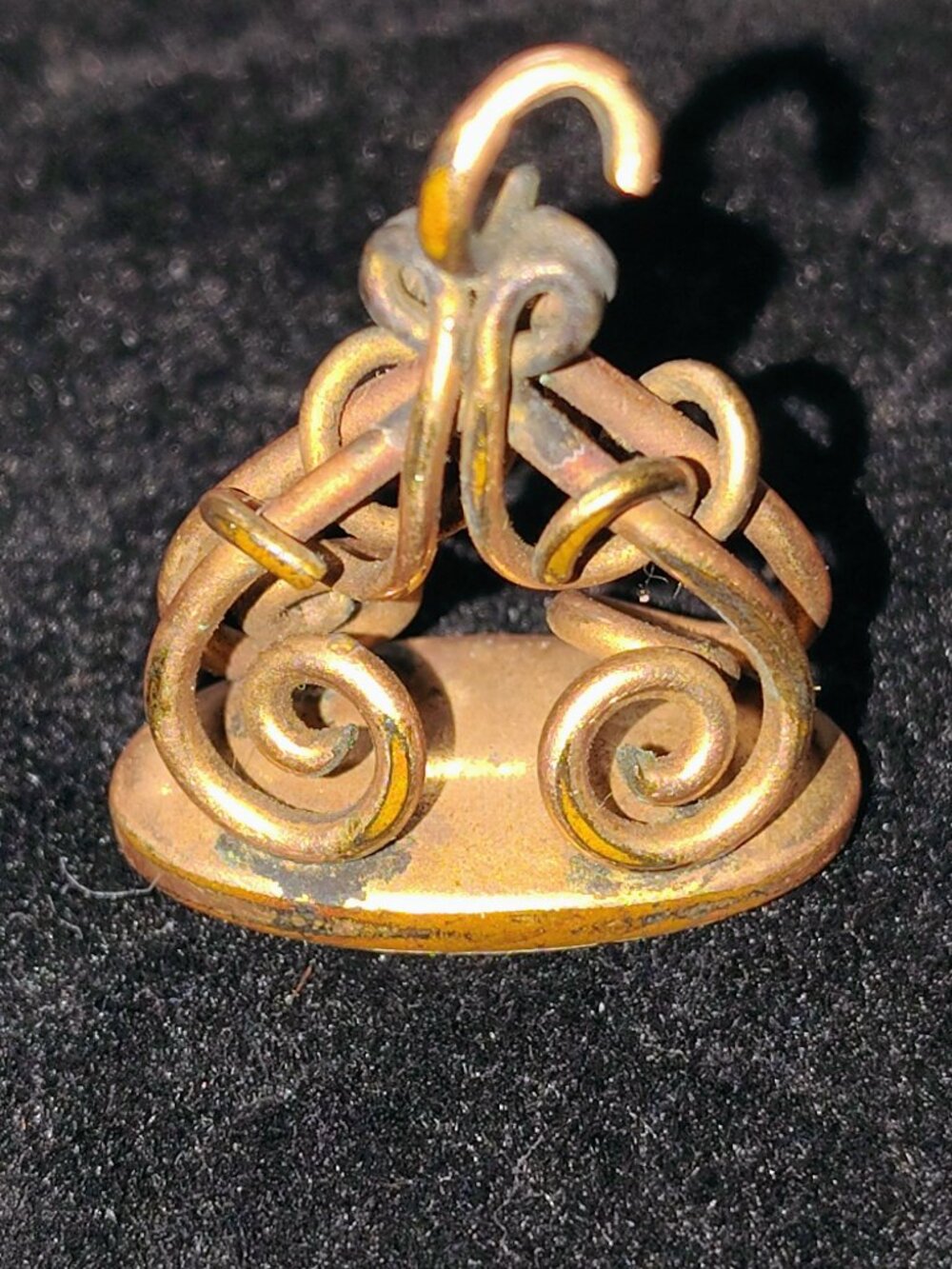 Antique Victorian Watch Fob Wax Seal Pendant